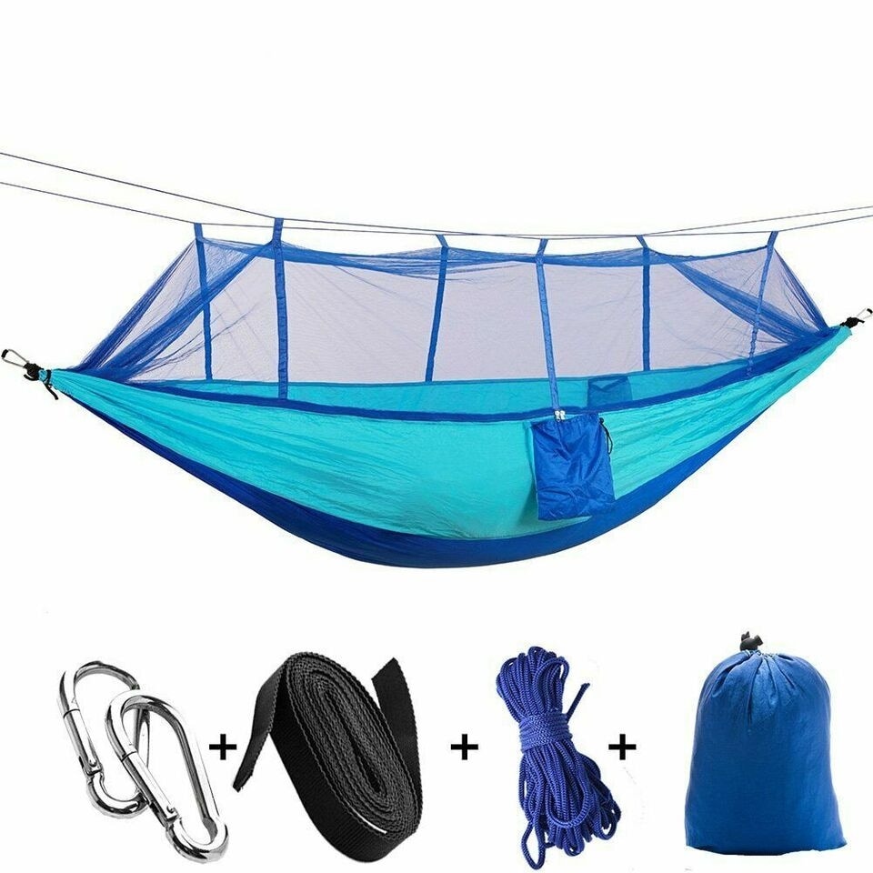 2 Persons Camping Hammock Tent With Mosquito Net
