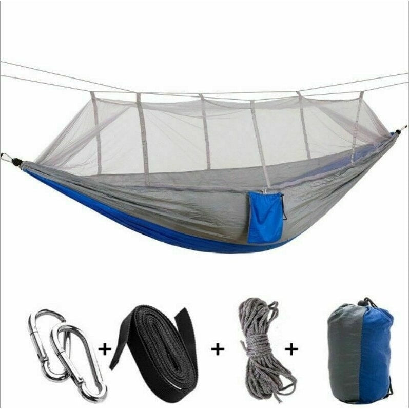 2 Persons Camping Hammock Tent With Mosquito Net
