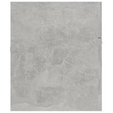 2 Piece Bathroom Furniture Set Concrete Gray Chipboard