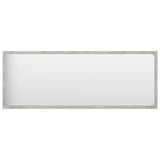 2 Piece Bathroom Furniture Set Concrete Gray Chipboard