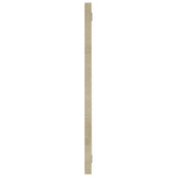 2 Piece Bathroom Furniture Set White and Sonoma Oak Chipboard