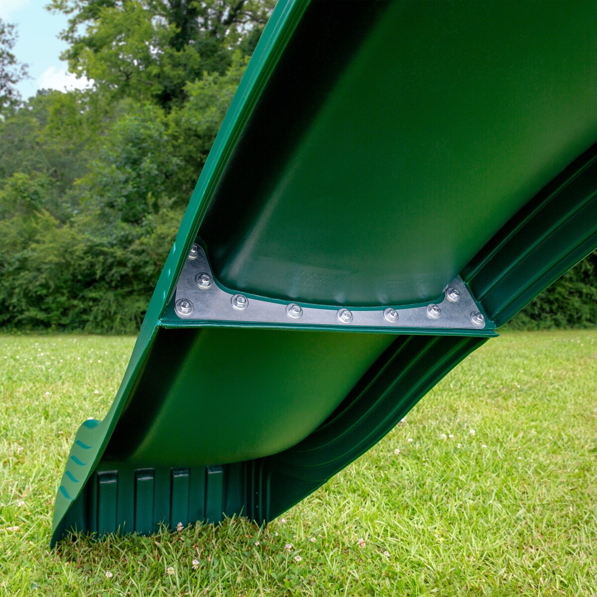 Swing-N-Slide 2-Piece Cool Wave Slide - Green - 90" L x 21" W x 8" H