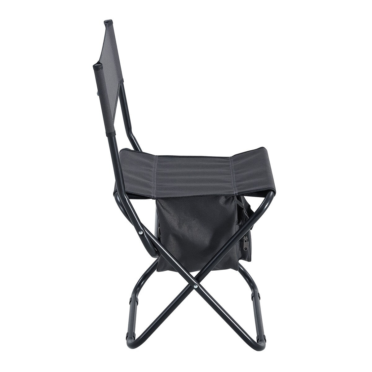 2-Piece Folding Outdoor Chair with Storage Bag,Portable Chair for Indoor,Outdoor Camping,Picnics and Fishing