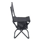 2-Piece Folding Outdoor Chair with Storage Bag,Portable Chair for Indoor,Outdoor Camping,Picnics and Fishing