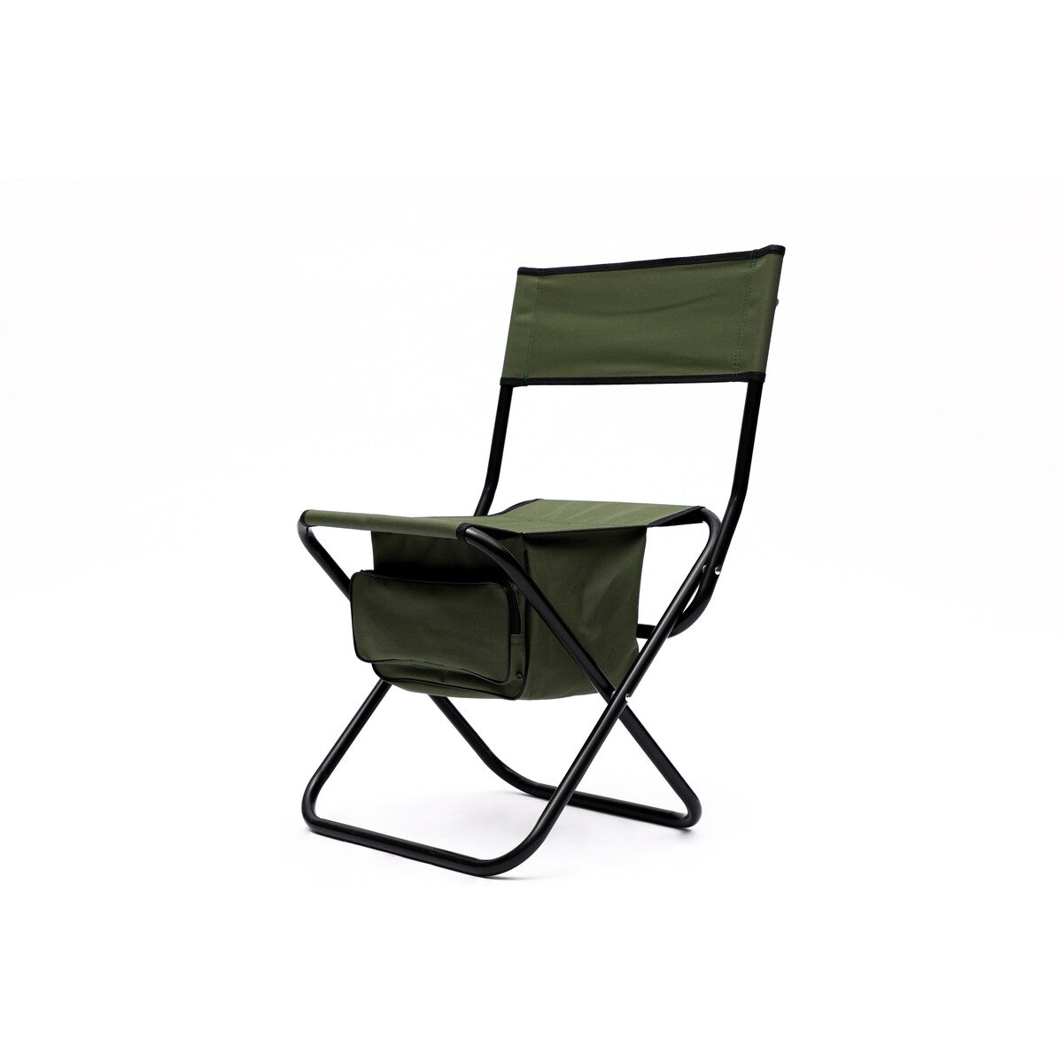 2-Piece Folding Outdoor Chair with Storage Bag,Portable Chair for Indoor,Outdoor Camping,Picnics and Fishing