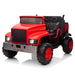 2-Seater Farmer's Car ，24V Battery Powered Electric Vehicle Truck for Kids with Music