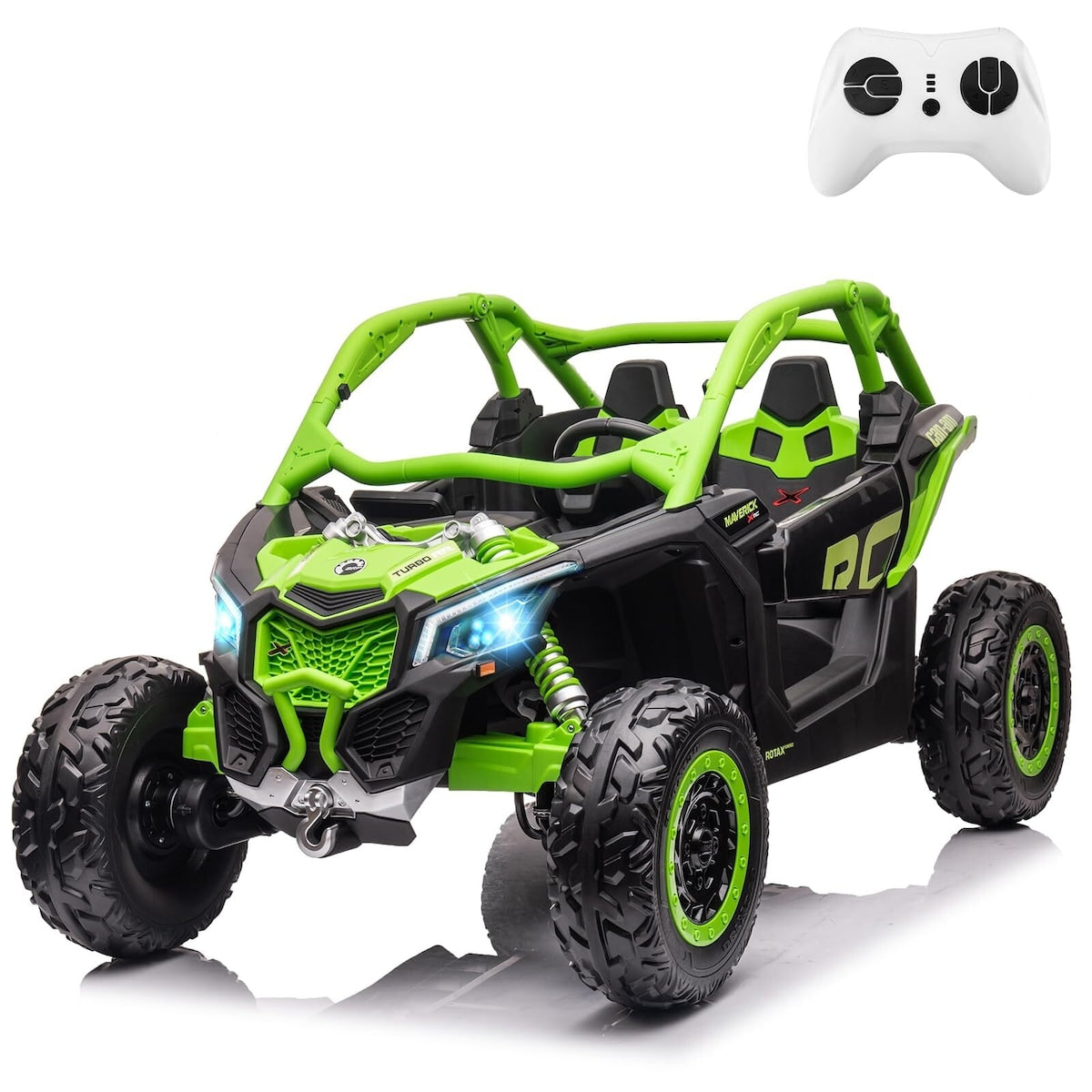 2 Seater Ride on UTV Car, Licensed Can-Am Electric Off-Road Car