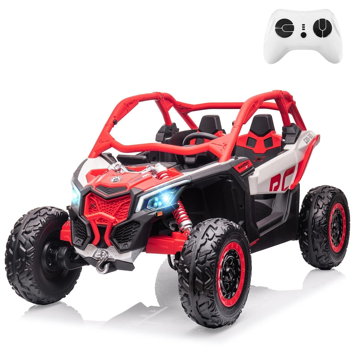 2 Seater Ride on UTV Car, Licensed Can-Am Electric Off-Road Car