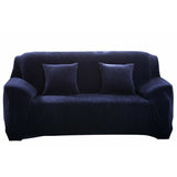 2-Seater Stretch Plush Sofa Slipcover