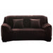 2-Seater Stretch Plush Sofa Slipcover