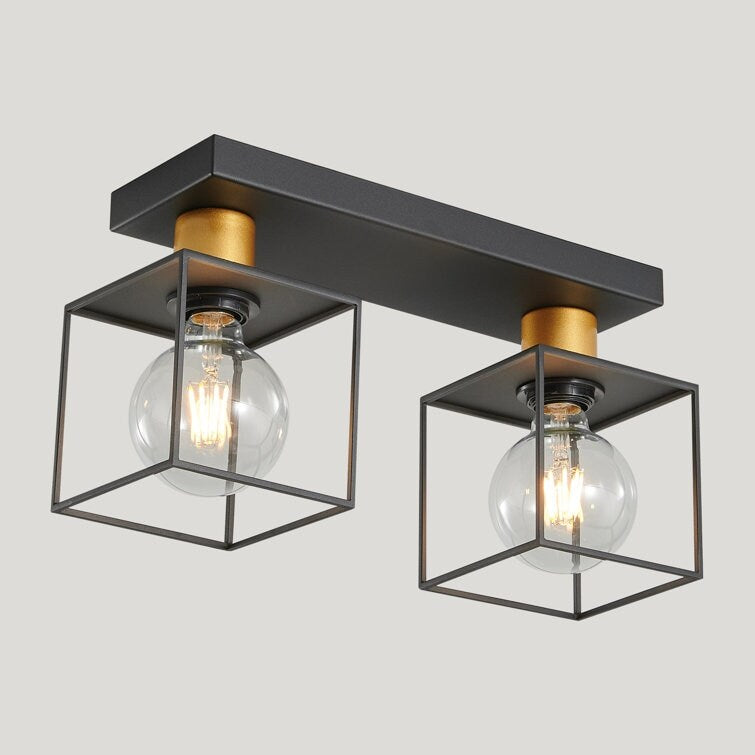 2-Semi Flush Mount Kitchen Pendent Light[No Bulb]