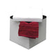 2-in-1 Foldable Faux Leather Pouffe Storage Cube and Ottoman