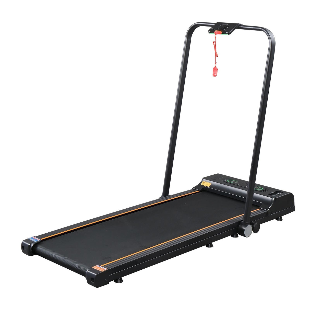 2 in 1 Folding Treadmill, Under Desk Electric Treadmill
