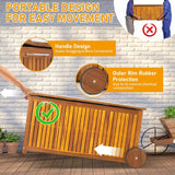 2 in 1 Mutifunctional Garden Storage Bench Pool Deck Box