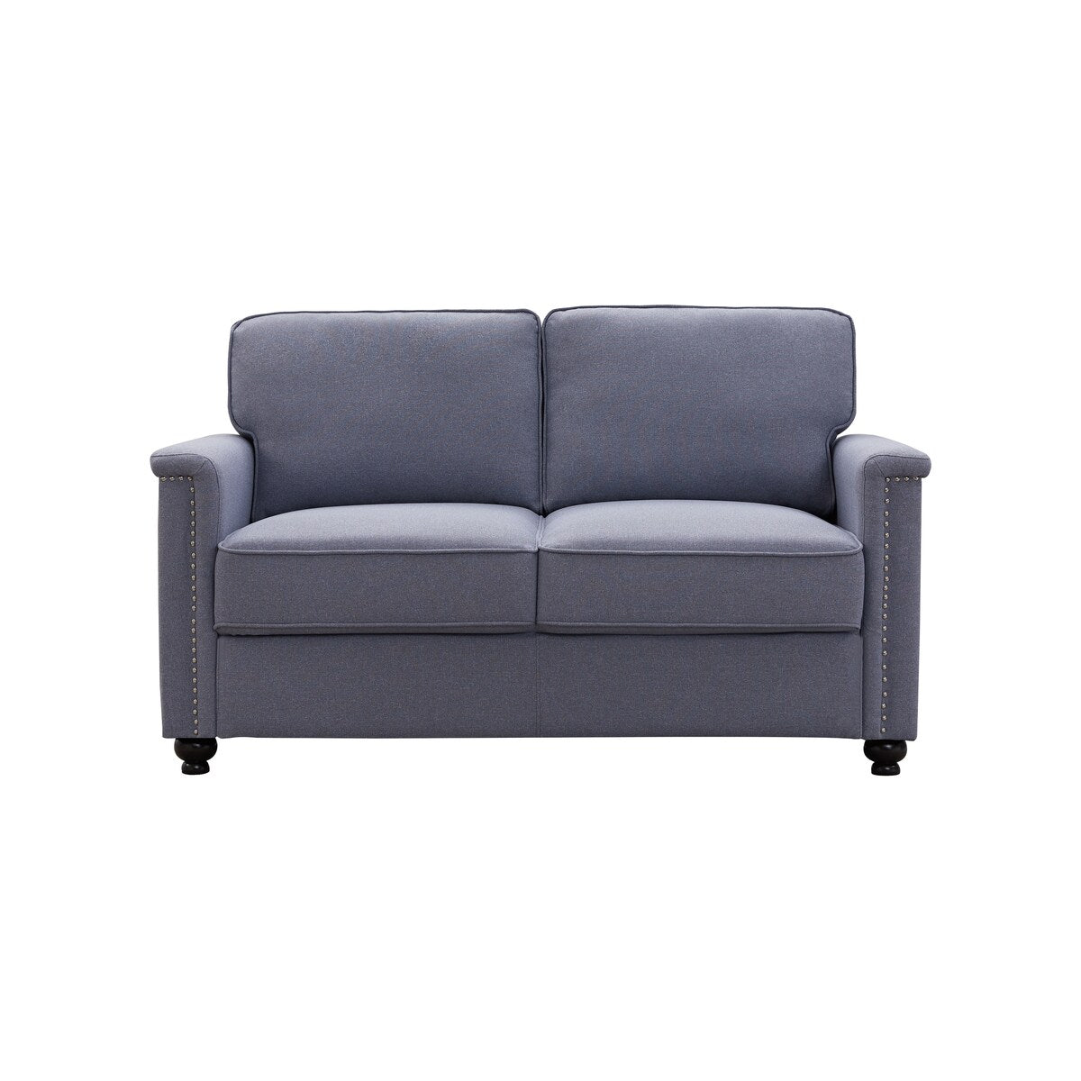 2-seat grey sofa