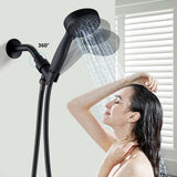 2.5 Gallon Flow Handheld Showerhead with Hose, 5 Shower Modes High Pressure Showerhead