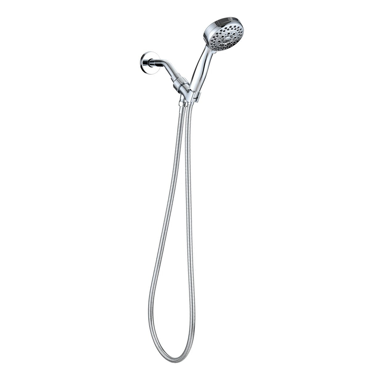 2.5 Gallon Flow Handheld Showerhead with Hose, 5 Shower Modes High Pressure Showerhead