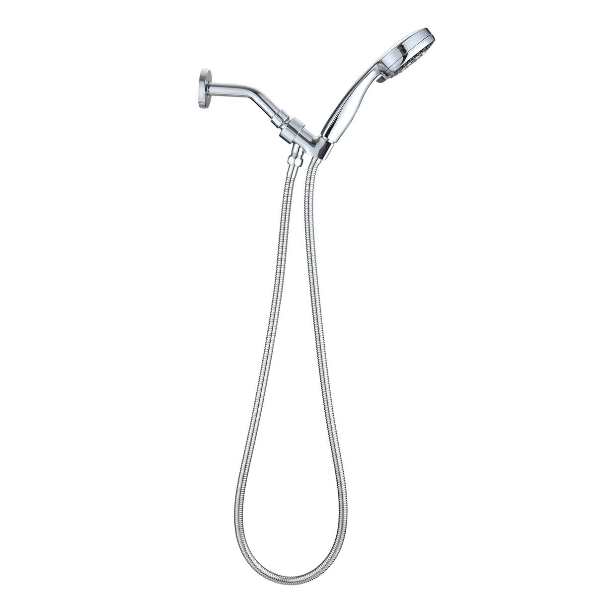 2.5 Gallon Flow Handheld Showerhead with Hose, 5 Shower Modes High Pressure Showerhead