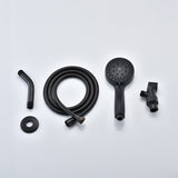 2.5 Gallon Flow Handheld Showerhead with Hose, 5 Shower Modes High Pressure Showerhead