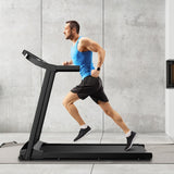 2.5hp Folding Electric Lcd Display Motorized Running Treadmill