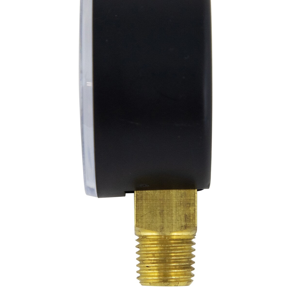 2.75-Inch Black 60 PSI HydroTools Bottom Mount Pressure Gauge Swimming Pool Filter and Pump Accessory