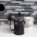 20 Oz. Glass French Press Coffee Tea Maker, Black