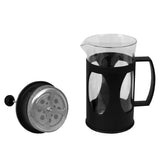 20 Oz. Glass French Press Coffee Tea Maker, Black