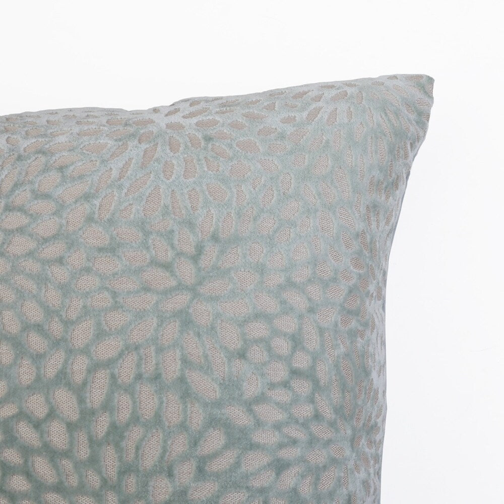20 PF Harbor Gray EVIE Cut Velvet Pillow