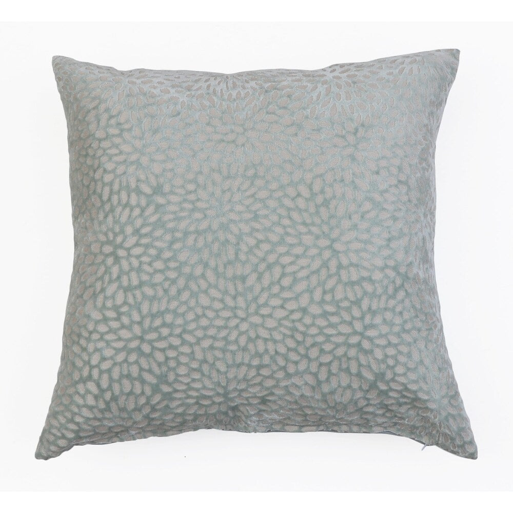 20 PF Harbor Gray EVIE Cut Velvet Pillow