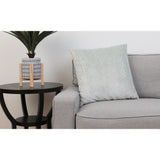 20 PF Harbor Gray EVIE Cut Velvet Pillow