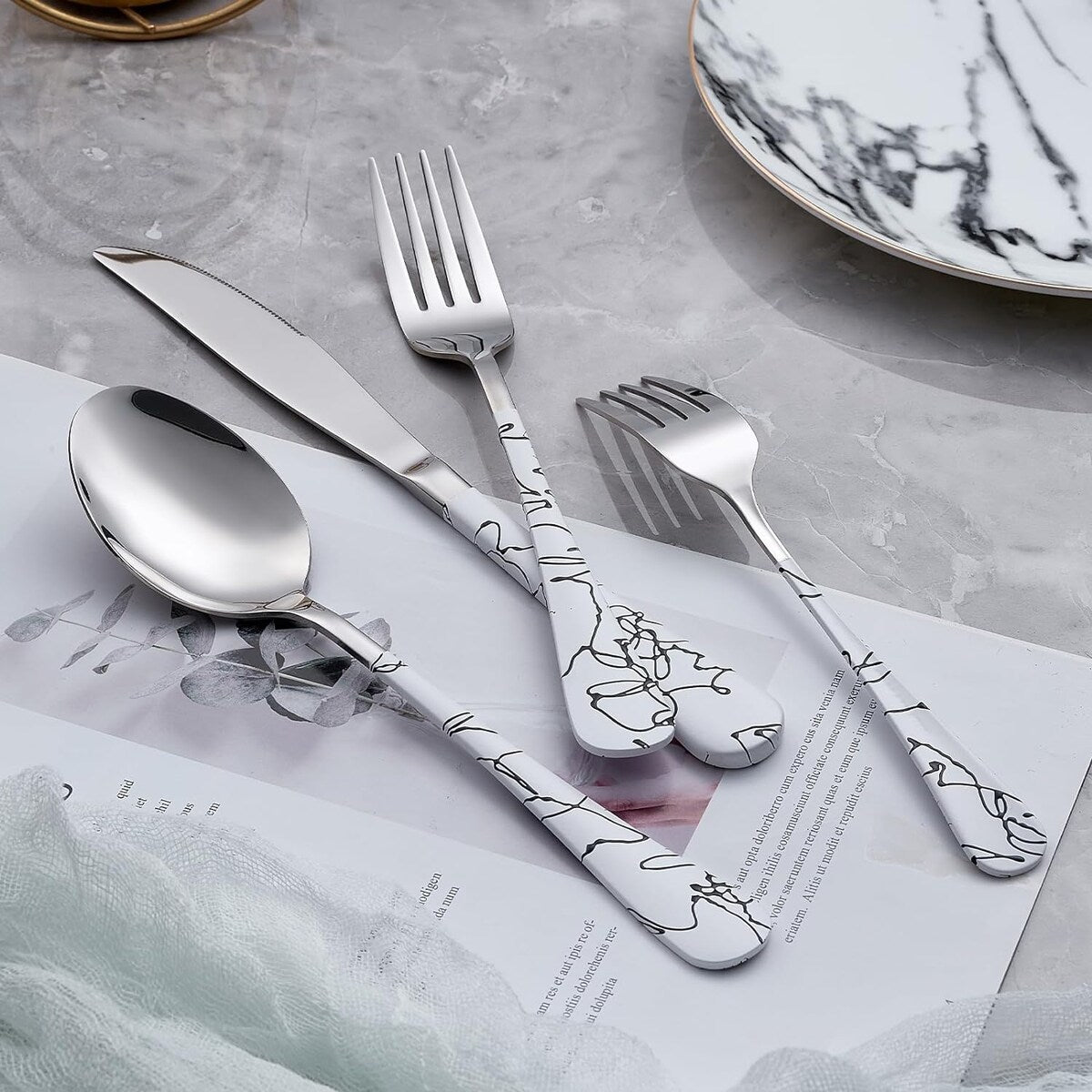 20 Piece 18/0 Stainless Steel Flatware Set