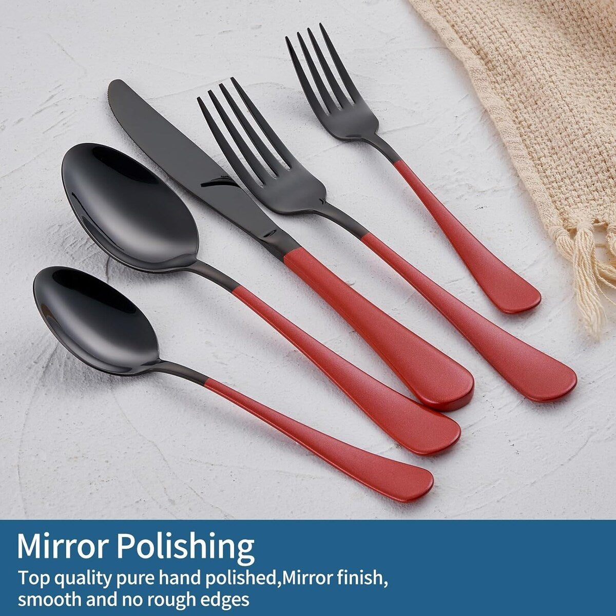 20 Piece 18/0 Stainless Steel Flatware Set
