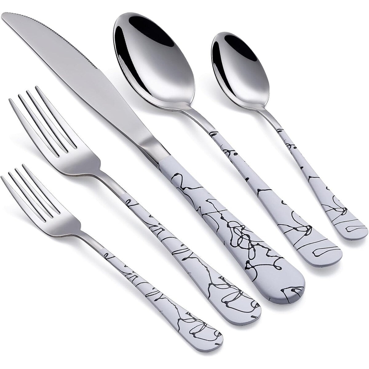 20 Piece 18/0 Stainless Steel Flatware Set