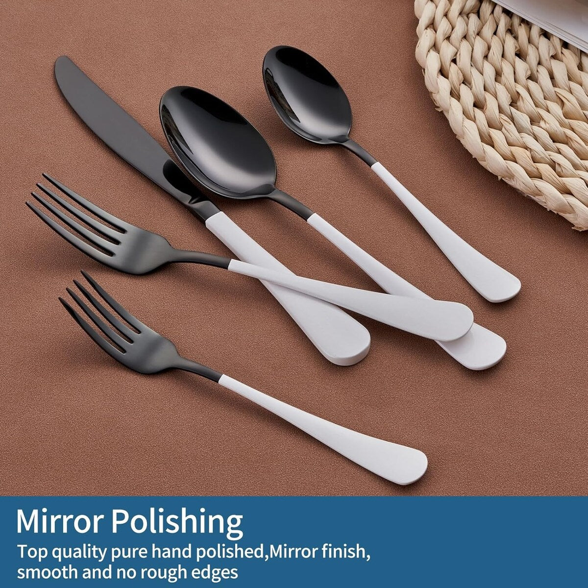 20 Piece 18/0 Stainless Steel Flatware Set
