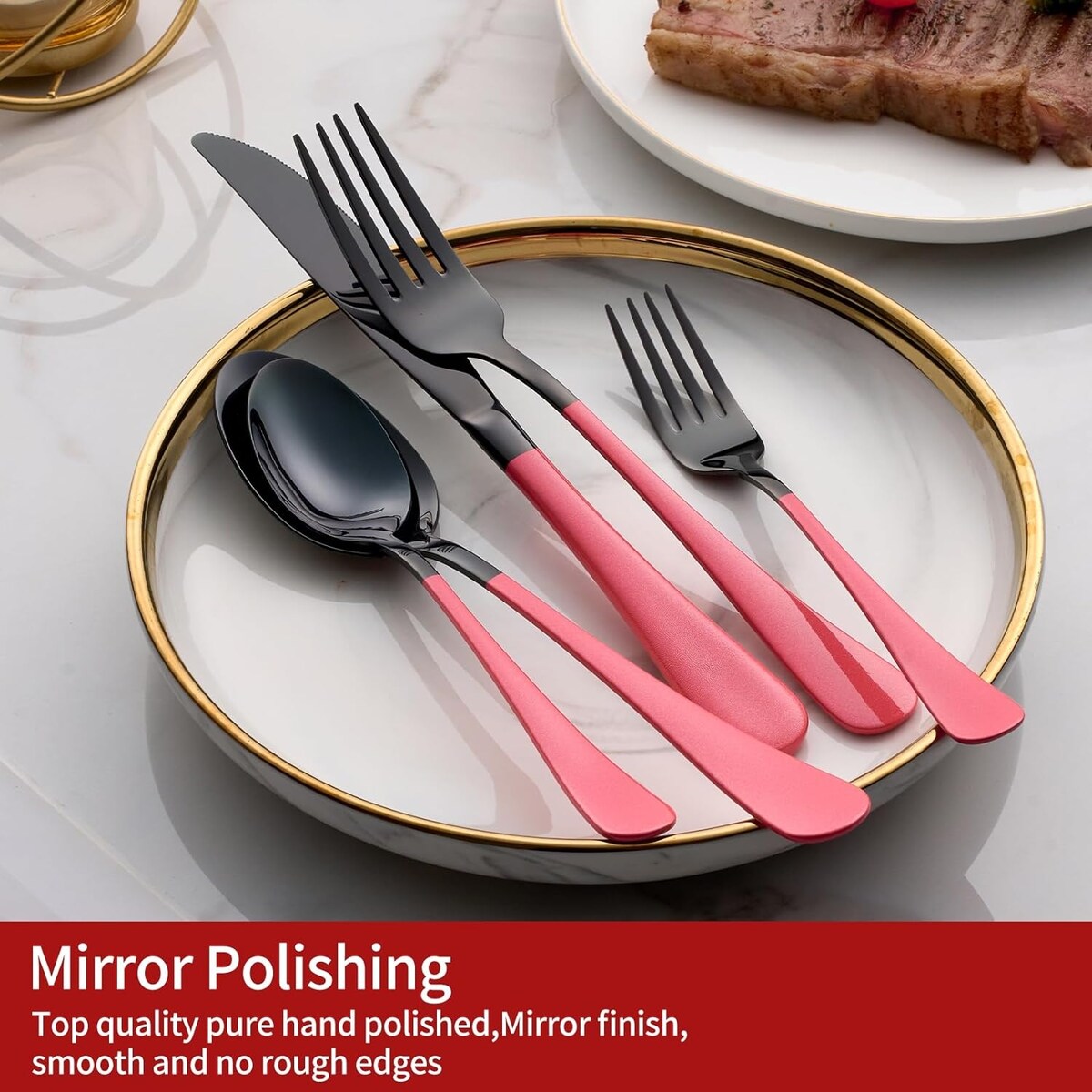 20 Piece 18/0 Stainless Steel Flatware Set
