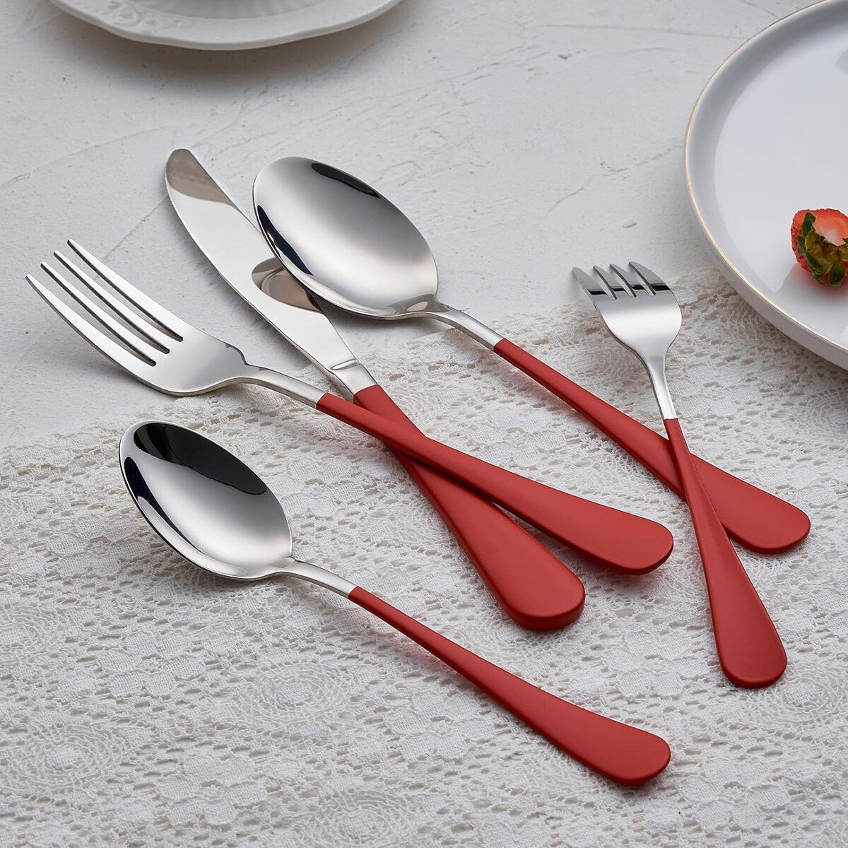 20 Piece 18/0 Stainless Steel Flatware Set