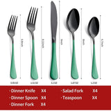 20 Piece 18/0 Stainless Steel Flatware Set