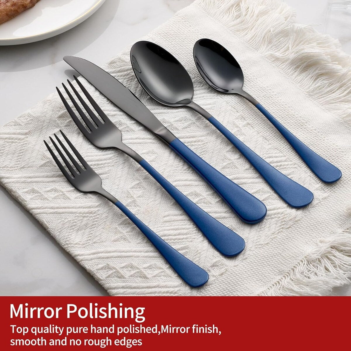 20 Piece 18/0 Stainless Steel Flatware Set