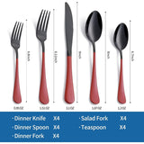 20 Piece 18/0 Stainless Steel Flatware Set