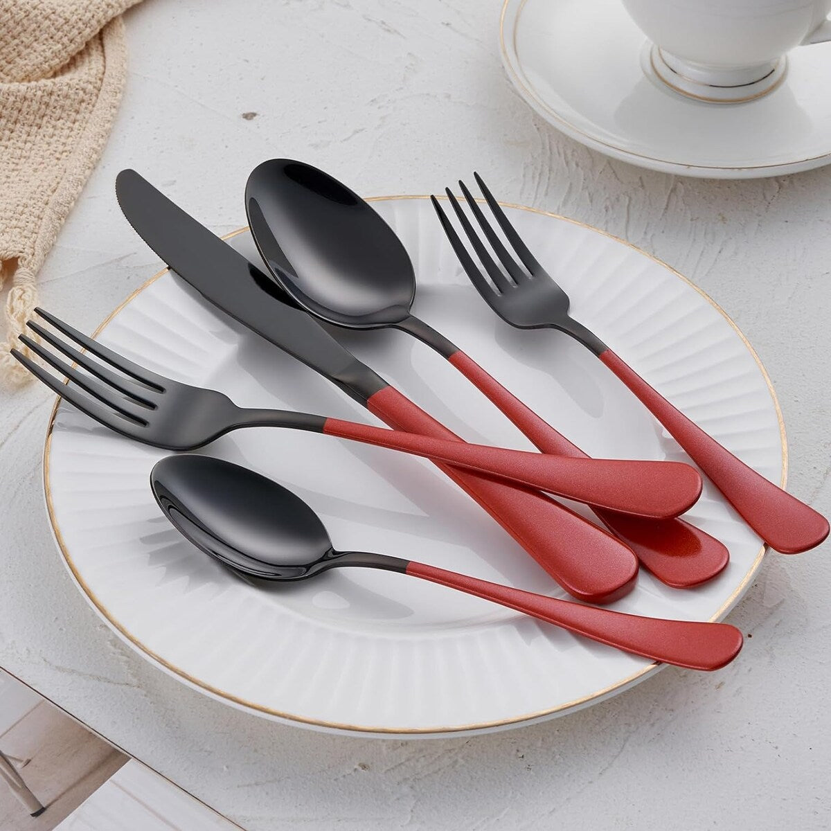 20 Piece 18/0 Stainless Steel Flatware Set