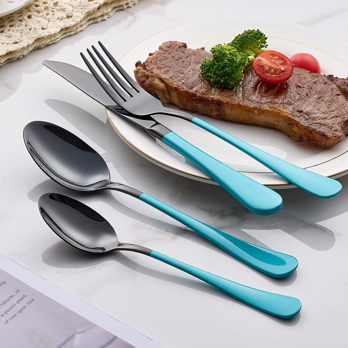 20 Piece 18/0 Stainless Steel Flatware Set
