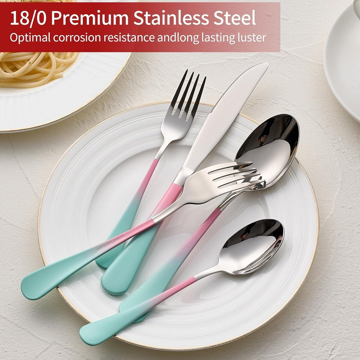20 Piece 18/0 Stainless Steel Flatware Set