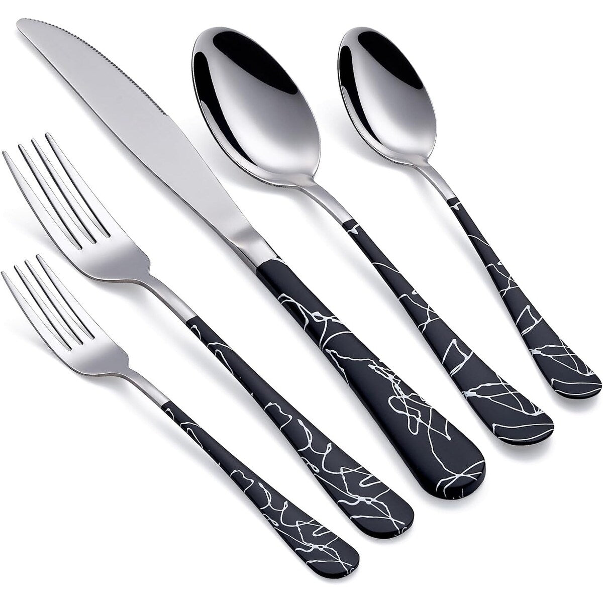 20 Piece 18/0 Stainless Steel Flatware Set