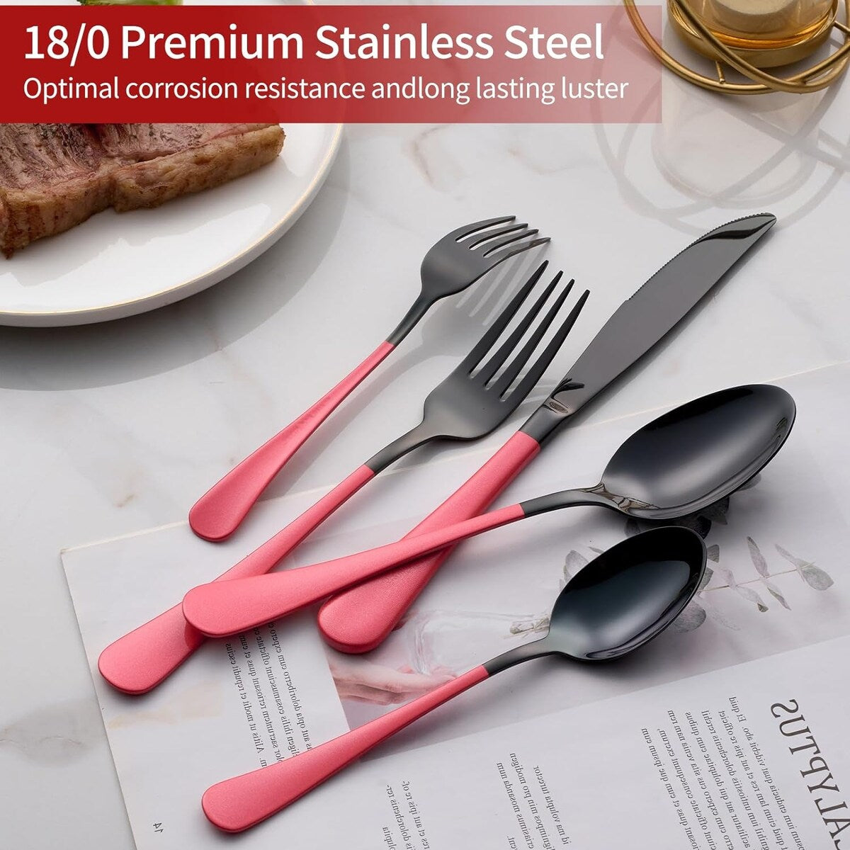 20 Piece 18/0 Stainless Steel Flatware Set