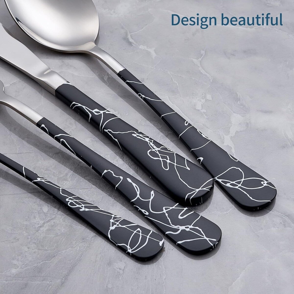 20 Piece 18/0 Stainless Steel Flatware Set