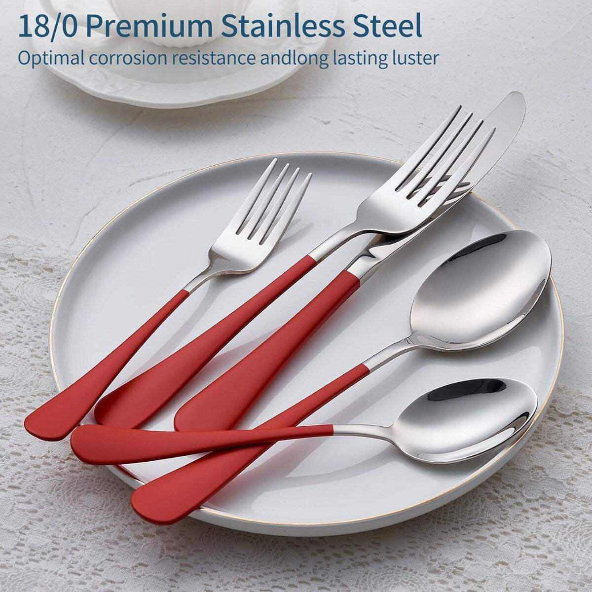 20 Piece 18/0 Stainless Steel Flatware Set