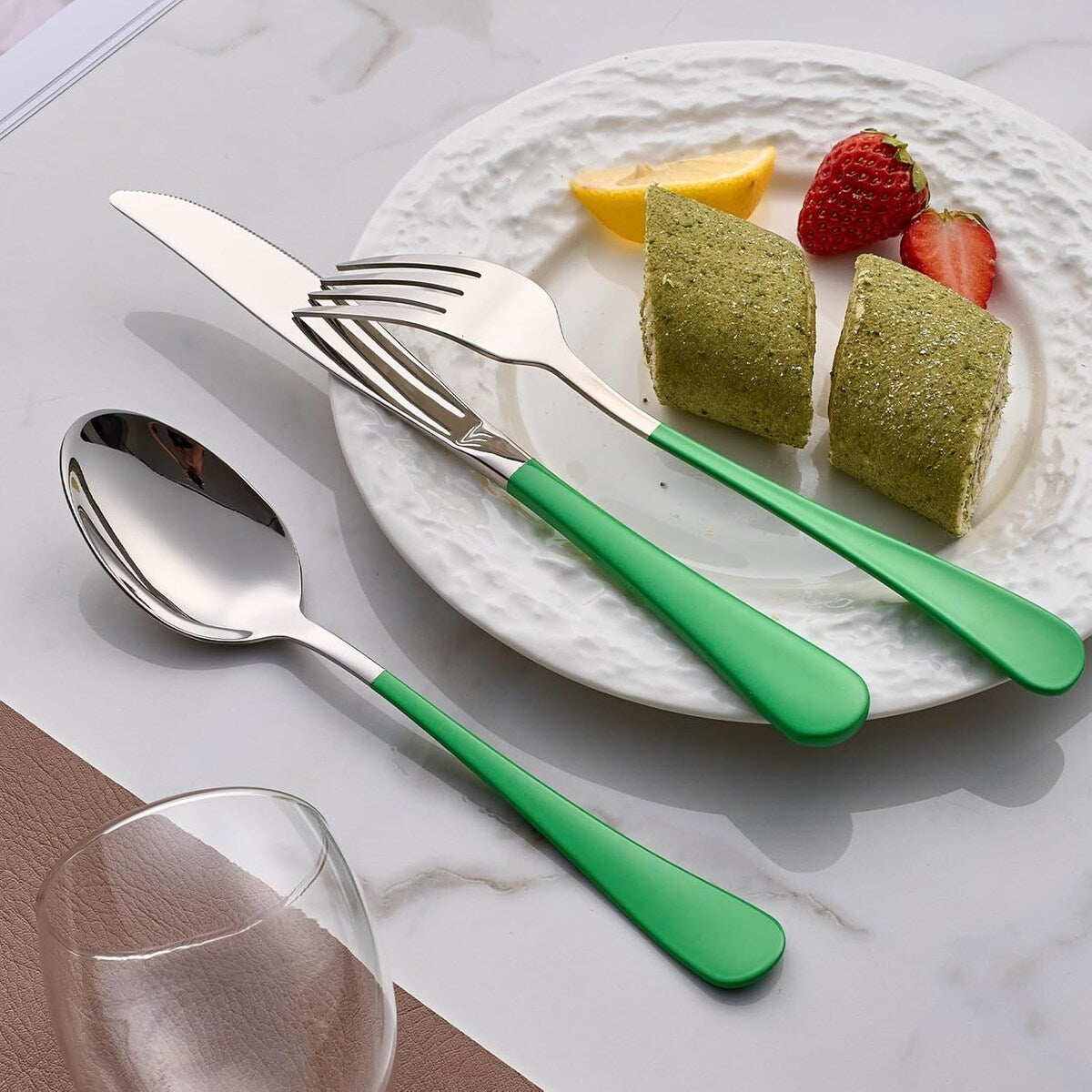 20 Piece 18/0 Stainless Steel Flatware Set