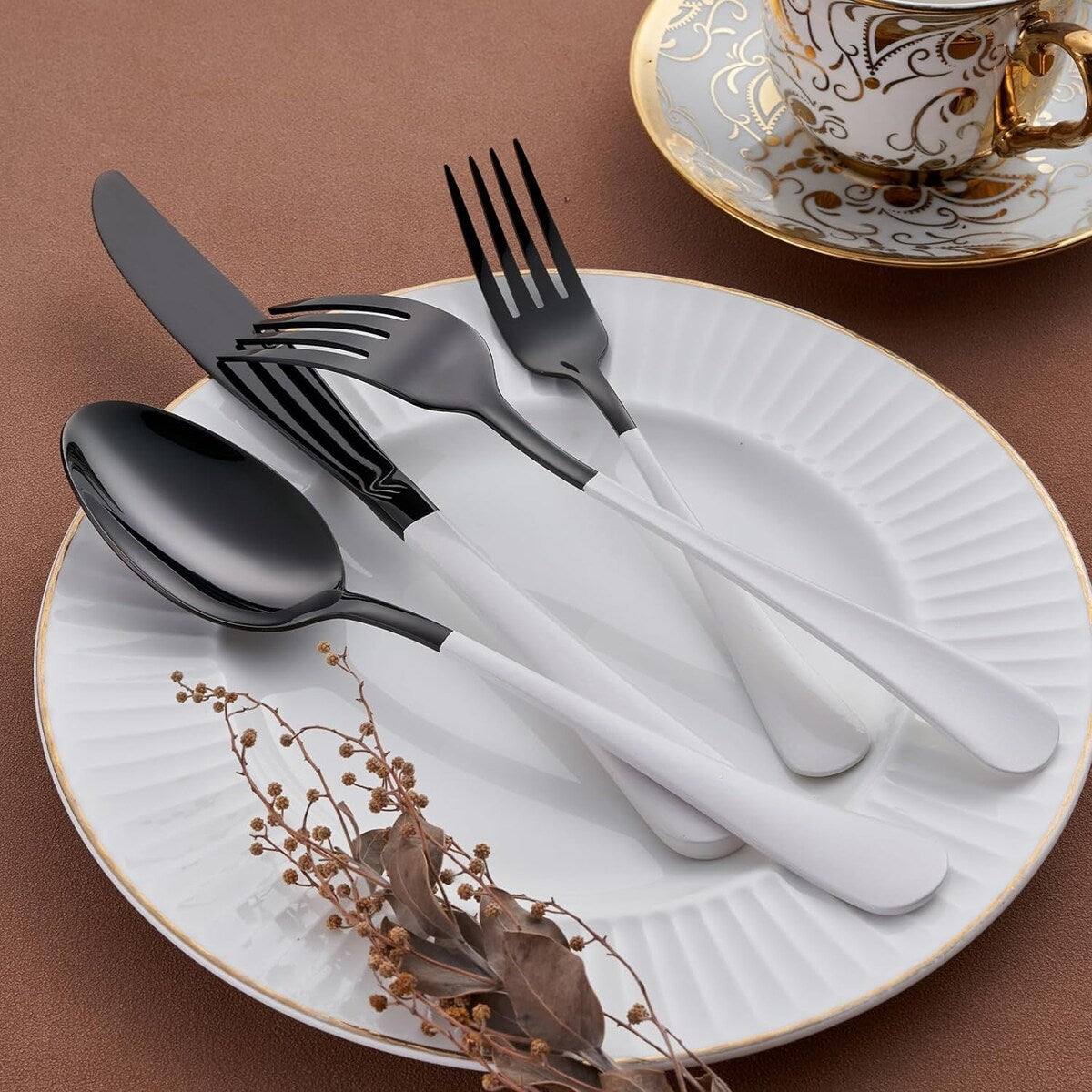 20 Piece 18/0 Stainless Steel Flatware Set