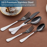 20 Piece 18/0 Stainless Steel Flatware Set