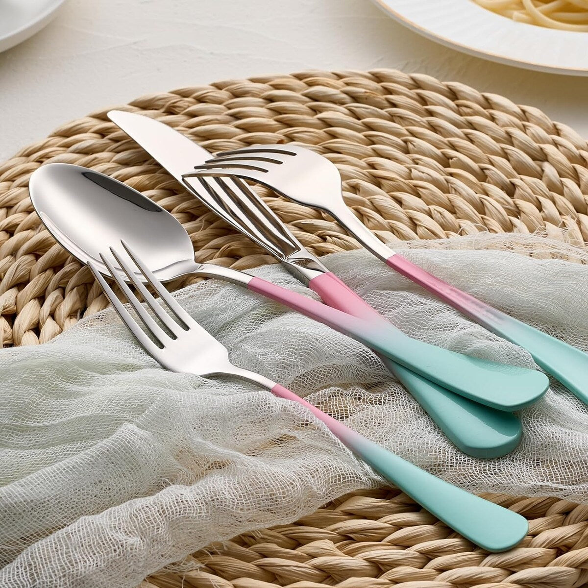 20 Piece 18/0 Stainless Steel Flatware Set
